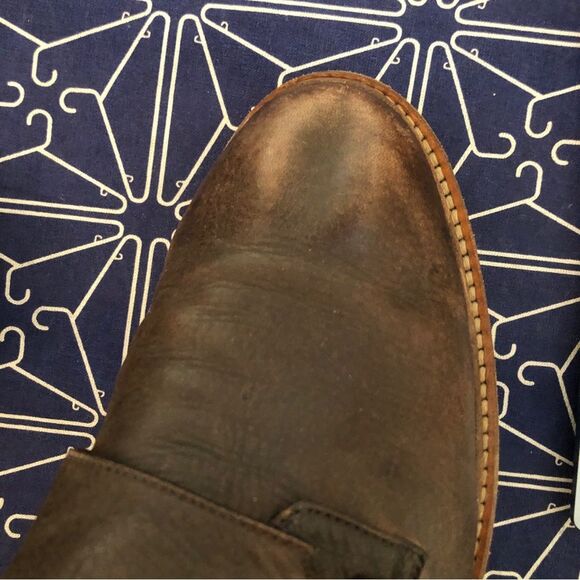 Rolando Sturlini Double Monk Strap leather shoes Mens 43 made Italy - Picture 13 of 16